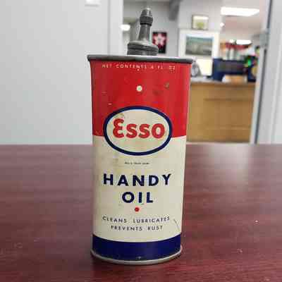 [Oil Product] Handy Oil Lubricant, Esso/Imperial Oil, 4 fl oz. can