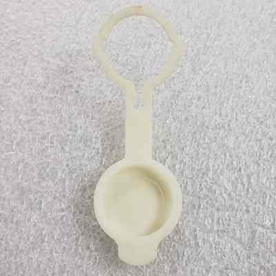 [Bottle Cap] Texaco, White Gold - Underside: View of underside