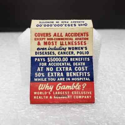 [Matchbook] Mutual of Omaha, 20-strike, Blue Red