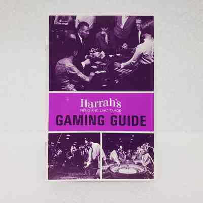 [Booklet] "Harrah's Reno and Lake Tahoe: Gaming Guide", Purple
