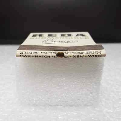 [Matchbook] REDA Submergible Pumps, 21-strike, Gold Black - Manumark: View of manumark