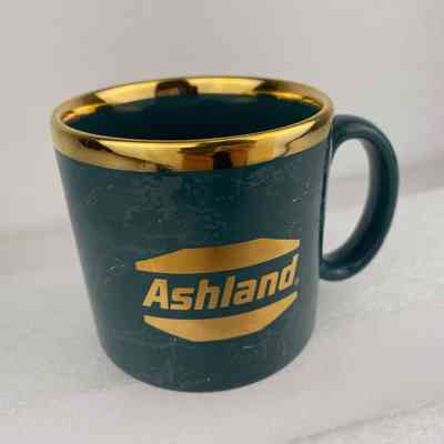 [Mug] Ashland, Ceramic, Blue-Green Gold