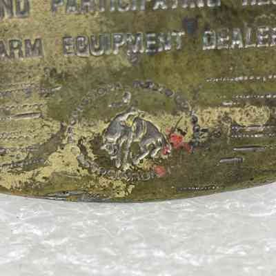 Close-Up of Manufacturer's Mark