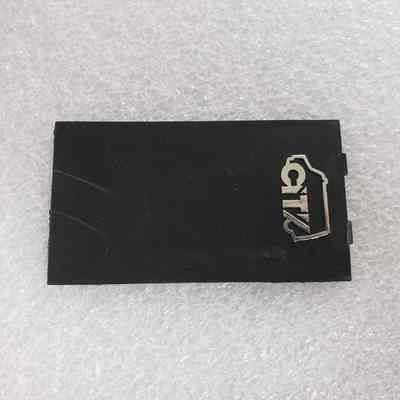 [Model] Texaco Gas Pump, Broken - Back Plate, Front: View of front of back plate