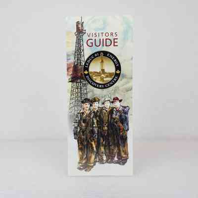 [Pamphlet] Visitors Guide, Leduc #1 Energy Discovery Centre, Illustrated