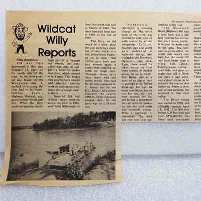 Newsclipping - Wildcat Willy Report, 5 December 1984: 2024.16.1.4