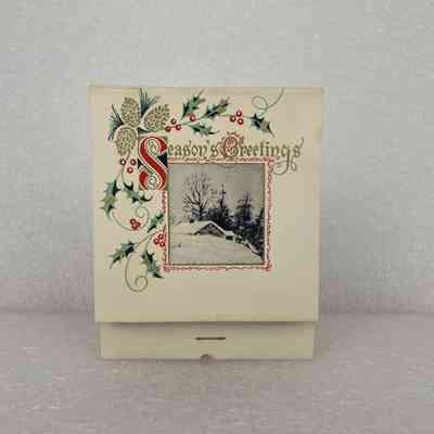 [Matchbook] The Canadian Meter Company, Seasons Greetings, 10-Strike, White Green Red