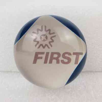 View of Paperweight, Top
