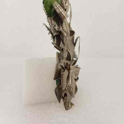 Angled Side View of Corsage