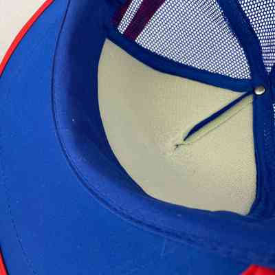 Close-Up of Interior. Sweatband and Foam Padding behind Crown