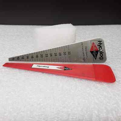 [Wedge Ruler] Hycalog, Red