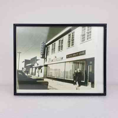 [Photo] Devon Alberta - Building 2624, December, 1953, Framed Reproduction