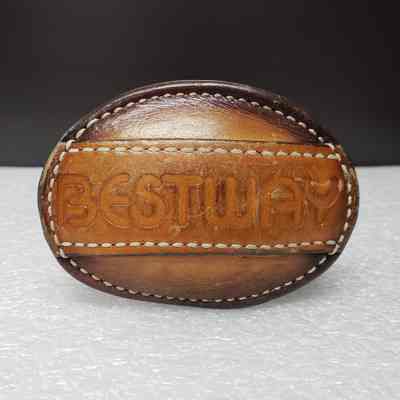 [Belt Buckle] Bestway, Leather