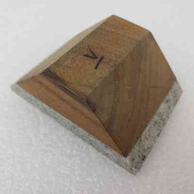 Angled View of Clock, Base/Back