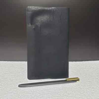 [Pocket Diary] 2012, "Gordon E. Vlieg and Team, RBC Dominion Securities" - Back Cover w/ Pen Removed: View of back cover with pen removed and displayed