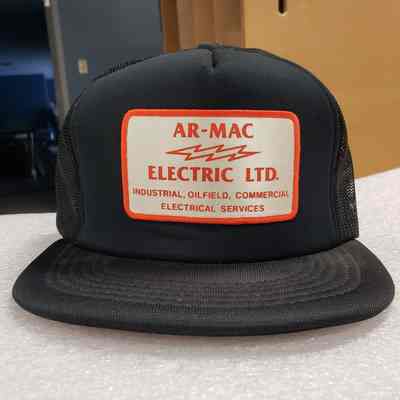 [Cap] Ar-Mac Electric Ltd, Black