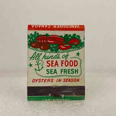 View of Matchbook, Back