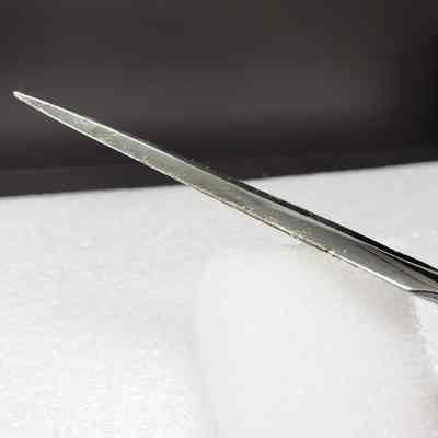 [Letter Opener] Pembina Pipe Line Ltd., Clear - Angle Blade: Angles view of blade edge