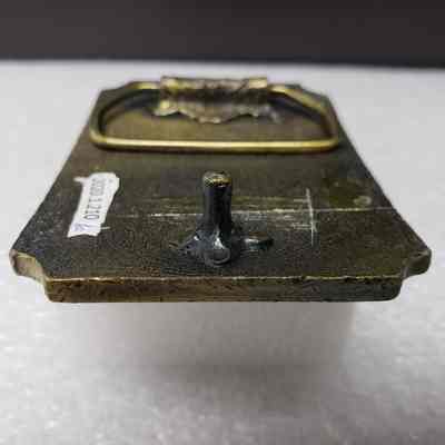 [Belt Buckle] Blain Well Service Ltd., Antique-Bronze - Hook: Close-up view of the hook.