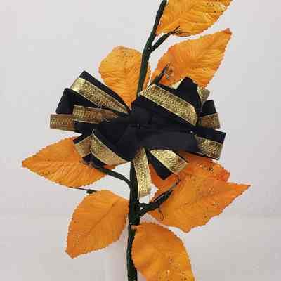 Close-Up View of Corsage