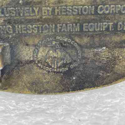 Close-Up of Manufacturer's Mark