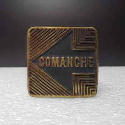 [Belt Buckle] Comanche, Antique-Bronze