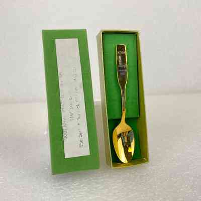 [Spoon] Association of Desk and Derrick Clubs, Edmonton, 1979, Gold