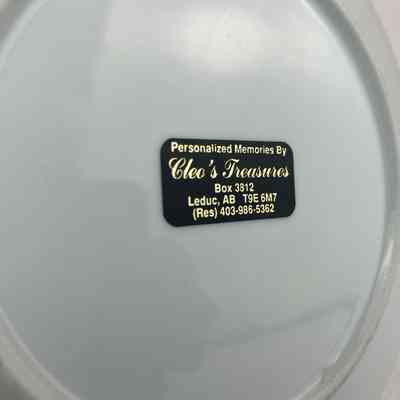 Close-Up of Sticker
