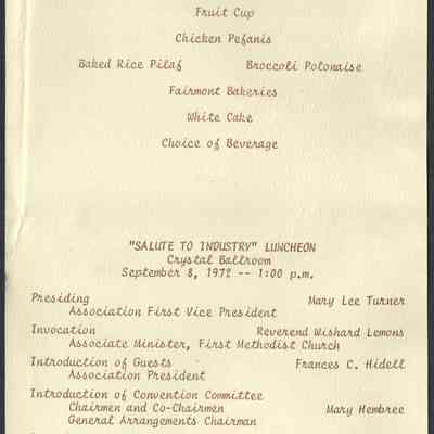 Scan of Invitation, Interior