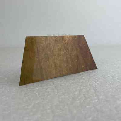 View of Small Metal Plate 2, Back