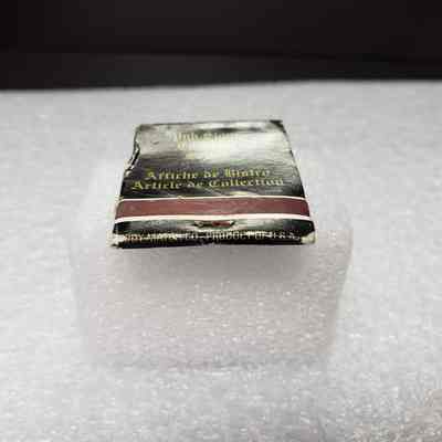 Matchbook] Pub Sign Collector Series, 20-strike, Black Yellow - Manumark: View of manumark