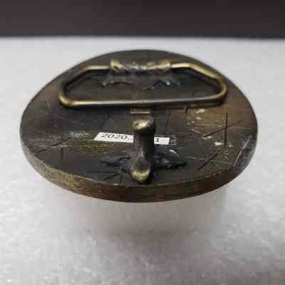 [Belt Buckle] Alberta Governor Service Ltd., Bronze - Hook: View of hook.