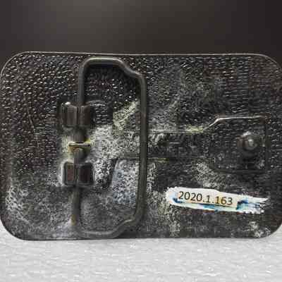 [Belt Buckle] Baker Production Technology, Antique-Bronze - Back: View of back.