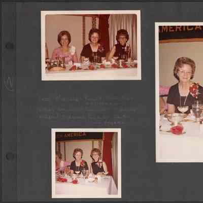 Scan of Scrapbook Page In Situ