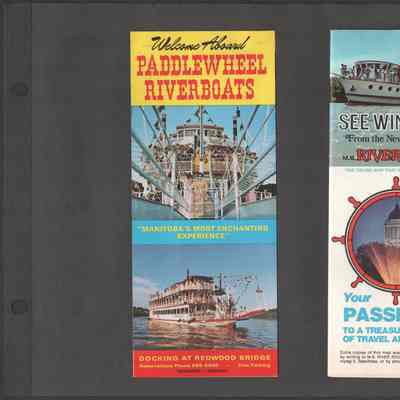 Scan of Scrapbook Page In Situ