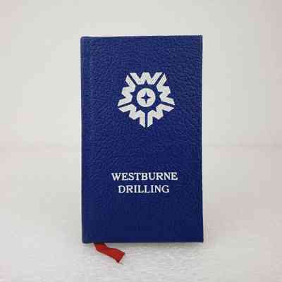 [Notebook] Westburne Drilling, Hardcover, Lined, Blue White