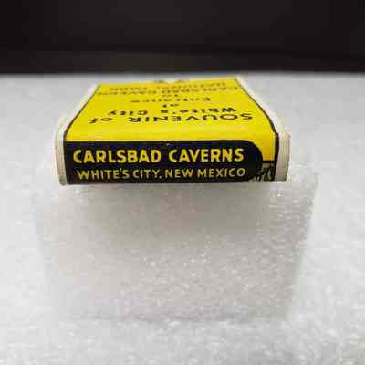 [Matchbook] White's City: Totem Poles, 20-strike, Yellow Black - Saddle: View of saddle