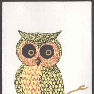Scan of Invitation, Front Cover