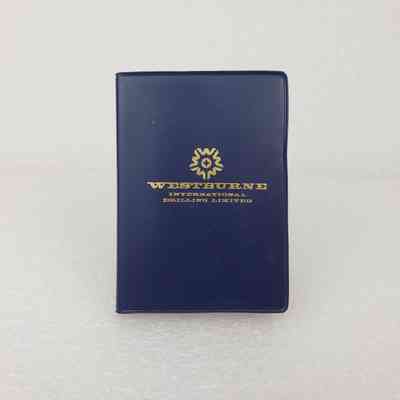 [Planner] Westburne International Drilling Limited, Pocket-Sized, Navy Gold, 1978