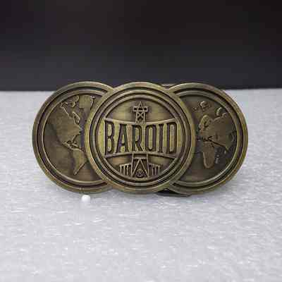 [Belt Buckle] Baroid, Tri-Circle Antique-Bronze