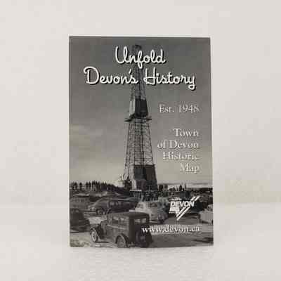 [Pamphlet] Unfold Devon's History, Town of Devon, Historic Map, 1999