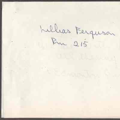 Scan of Front
