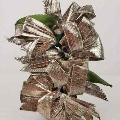 Close-Up View of Corsage