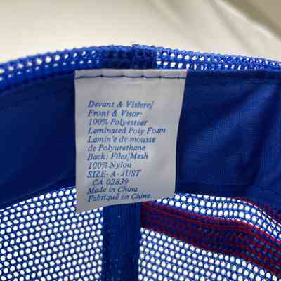 Close-Up of Product Tag