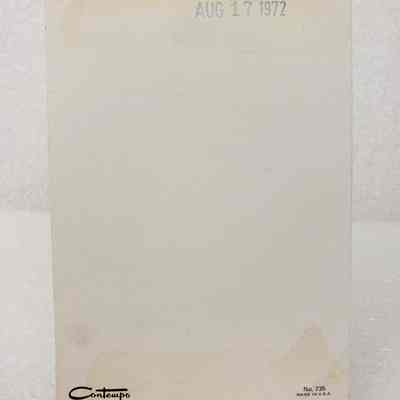 View of Invitation, Back Cover
