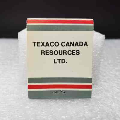 [Matchbook] Texaco, 20-strike, Red Grey - Front: View of front