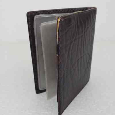 Angled View of Card Wallet