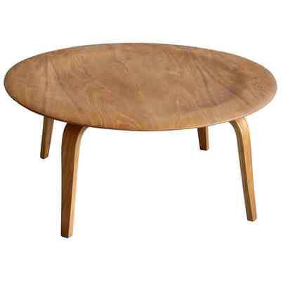 Molded plywood coffee table