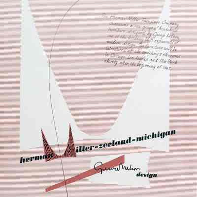 Herman Miller ad by Irving Harper