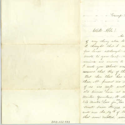 Correspondence to Abba L. Fowler from S. Skeesuck -- Nov 1863